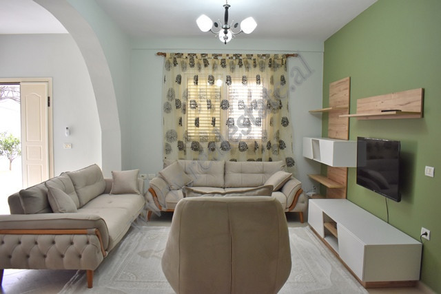 Two bedroom apartment for rent in Ibrahim Shalqizi street in Tirana.&nbsp;
The apartment it is posi